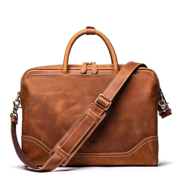 TÚI XÁCH LAPTOP DA THẬT THỂ HIỆN ĐẲNG CẤP DOANH NHÂN