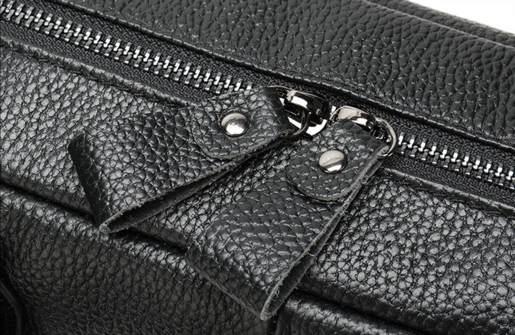 Cặp Đựng Laptop Da Bò Thật Xách Tay & Đeo Chéo Bussiness Men TUDA SBM256