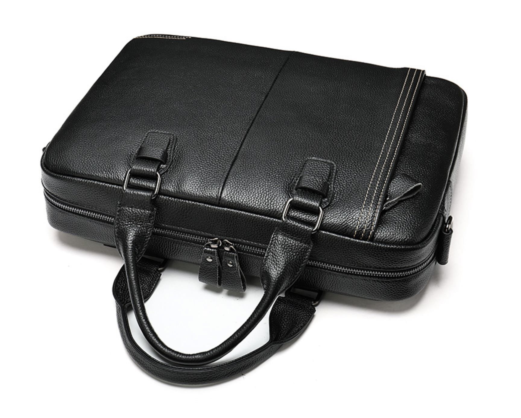 Cặp Đựng Laptop Da Bò Thật Xách Tay & Đeo Chéo Bussiness Men TUDA SBM256