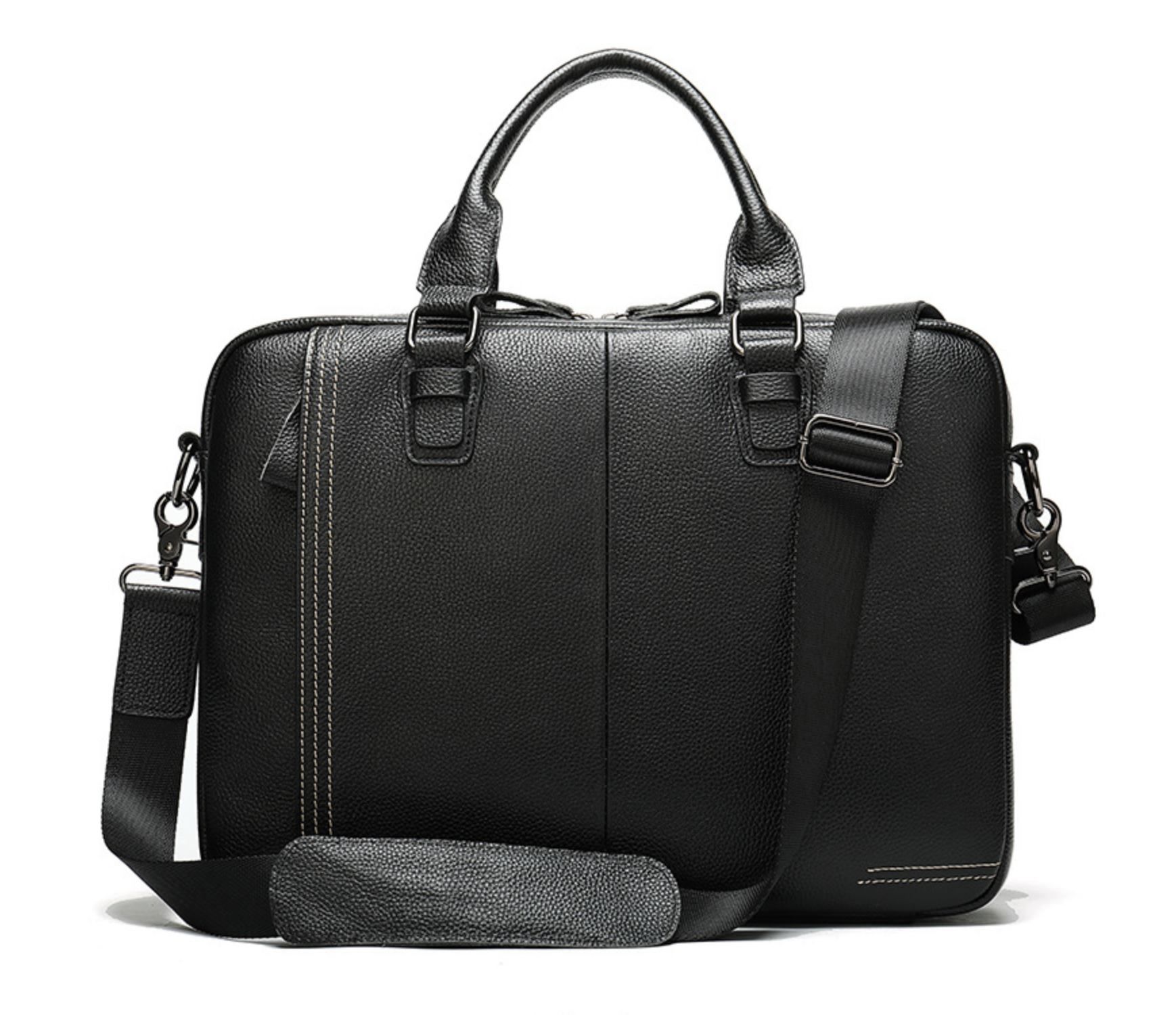 Cặp Đựng Laptop Da Bò Thật Xách Tay & Đeo Chéo Bussiness Men TUDA SBM256