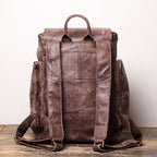 Balo Da Bò Thật RETRO Du Lịch & Đựng Laptop BPL392