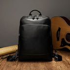 Balo Da Bò VEG Patina Ý Cao Cấp Đựng Laptop & Du Lịch Đa Chức Năng BPL381