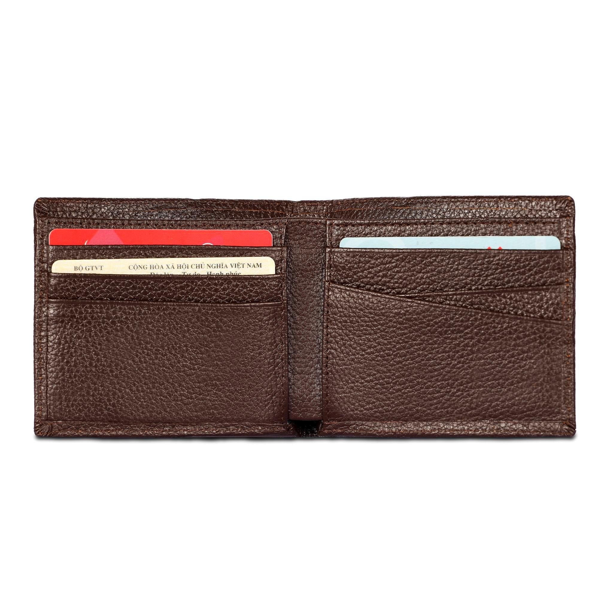 Ví Da Bò Thật MiuCross VINTAGE - Classic Edition W378