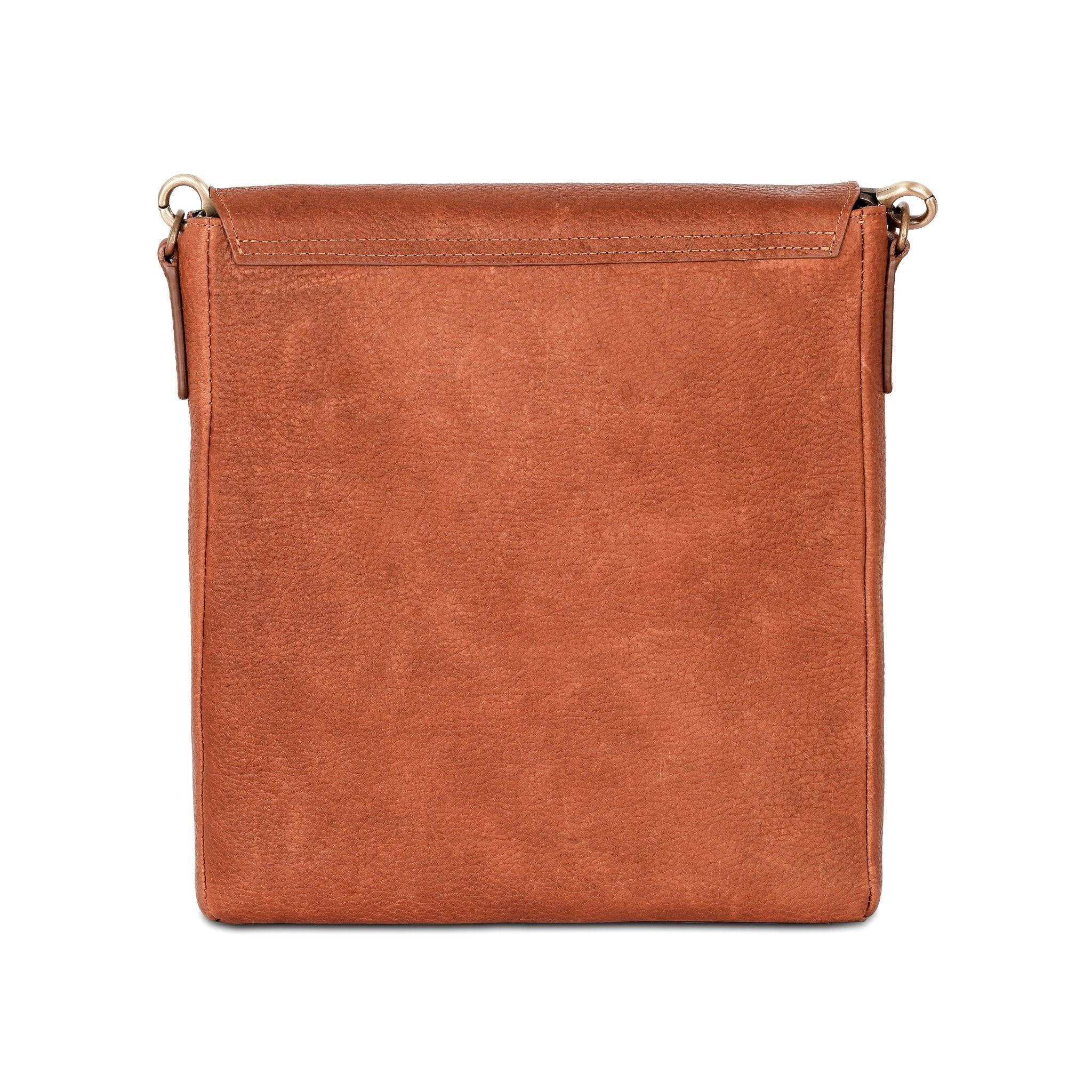 Cặp Đeo Chéo TUDA Da Bò Sáp Handmade TUDA SBM377