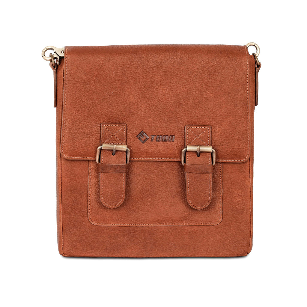 Cặp Đeo Chéo TUDA Da Bò Sáp Handmade TUDA SBM377