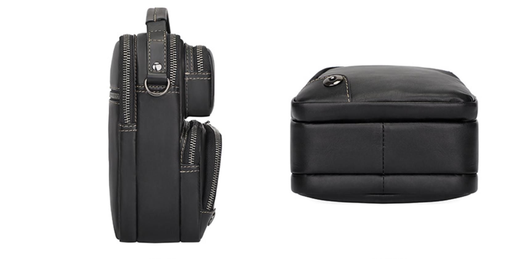 Túi Đeo Chéo Da Bò PULL UP Đựng iPad Mini RETRO TUDA SBM383