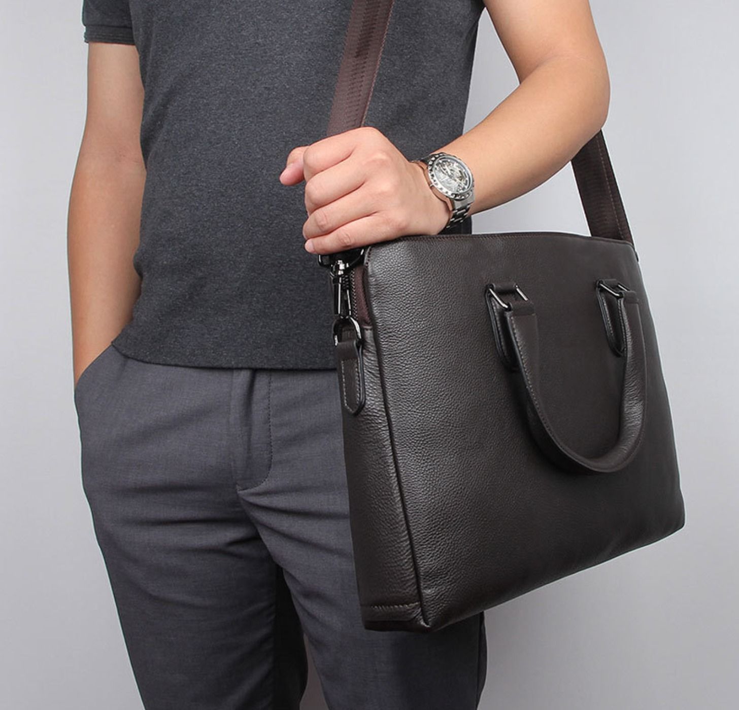 Cặp Da Công Sở & Doanh Nhân Phong Cách Sang Trọng SBM387