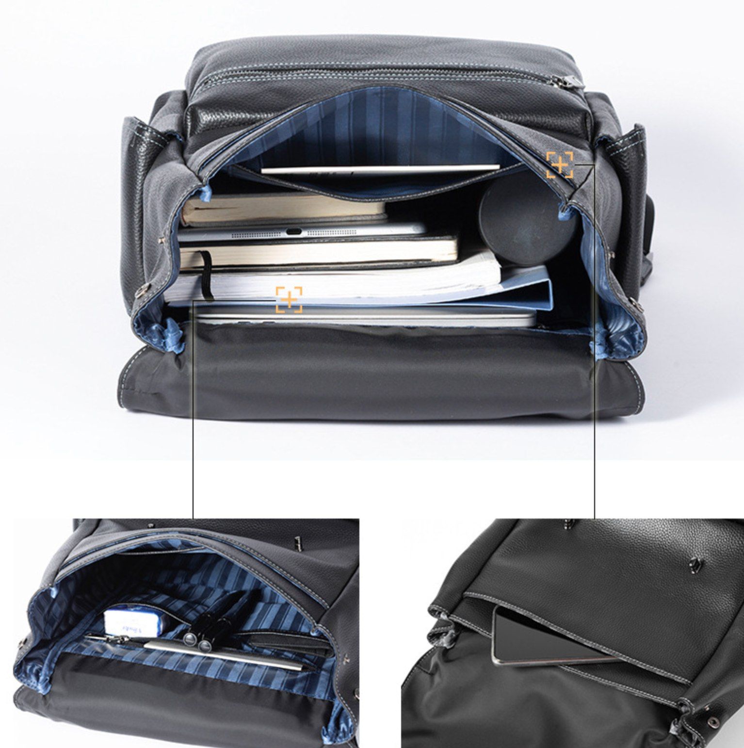 Balo Da Công Sở Đựng Laptop Đa Chức Năng TUDA BPL391