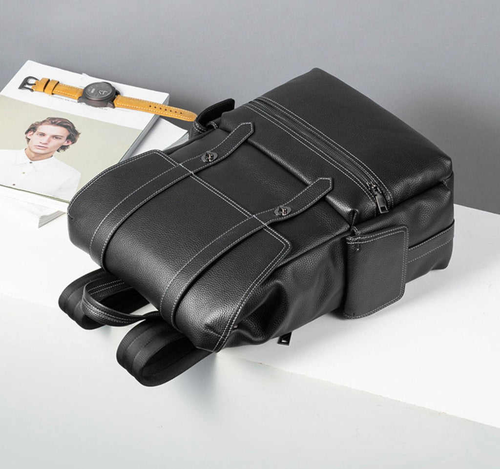 Balo Da Công Sở Đựng Laptop Đa Chức Năng TUDA BPL391