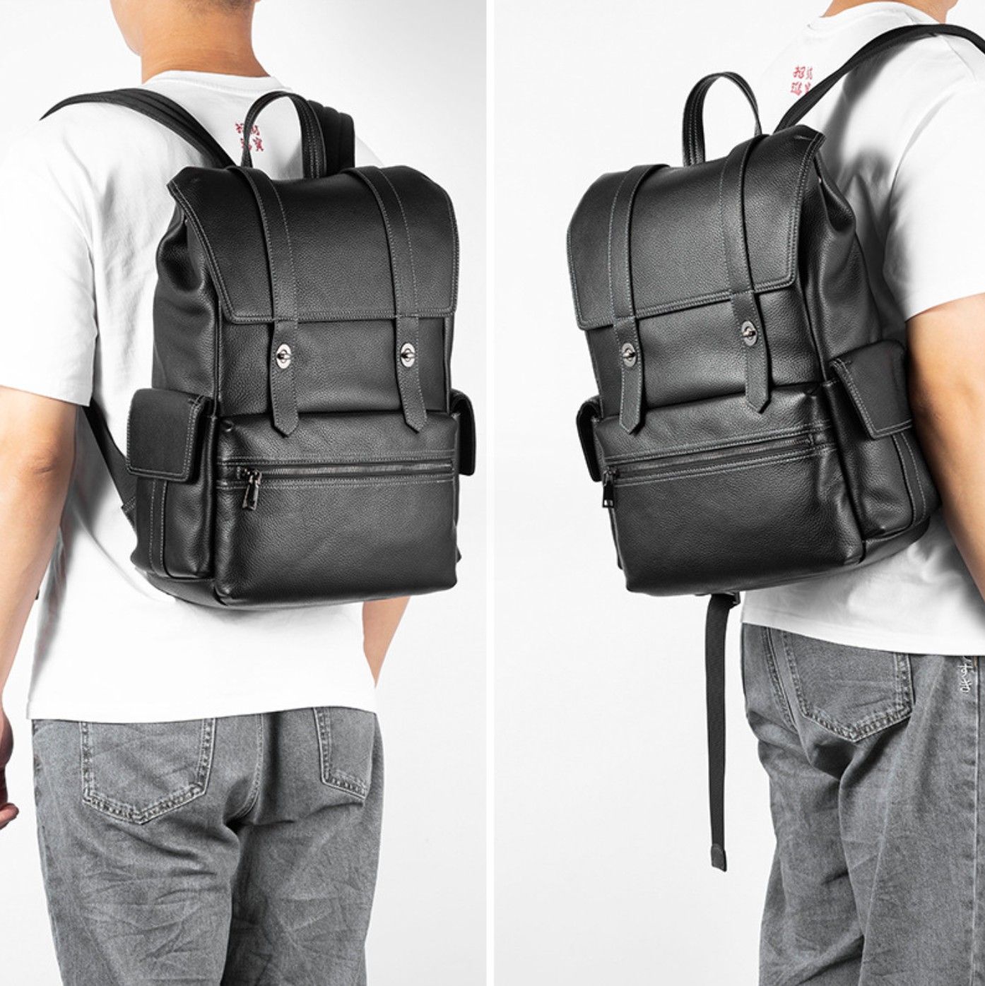 Balo Da Công Sở Đựng Laptop Đa Chức Năng TUDA BPL391