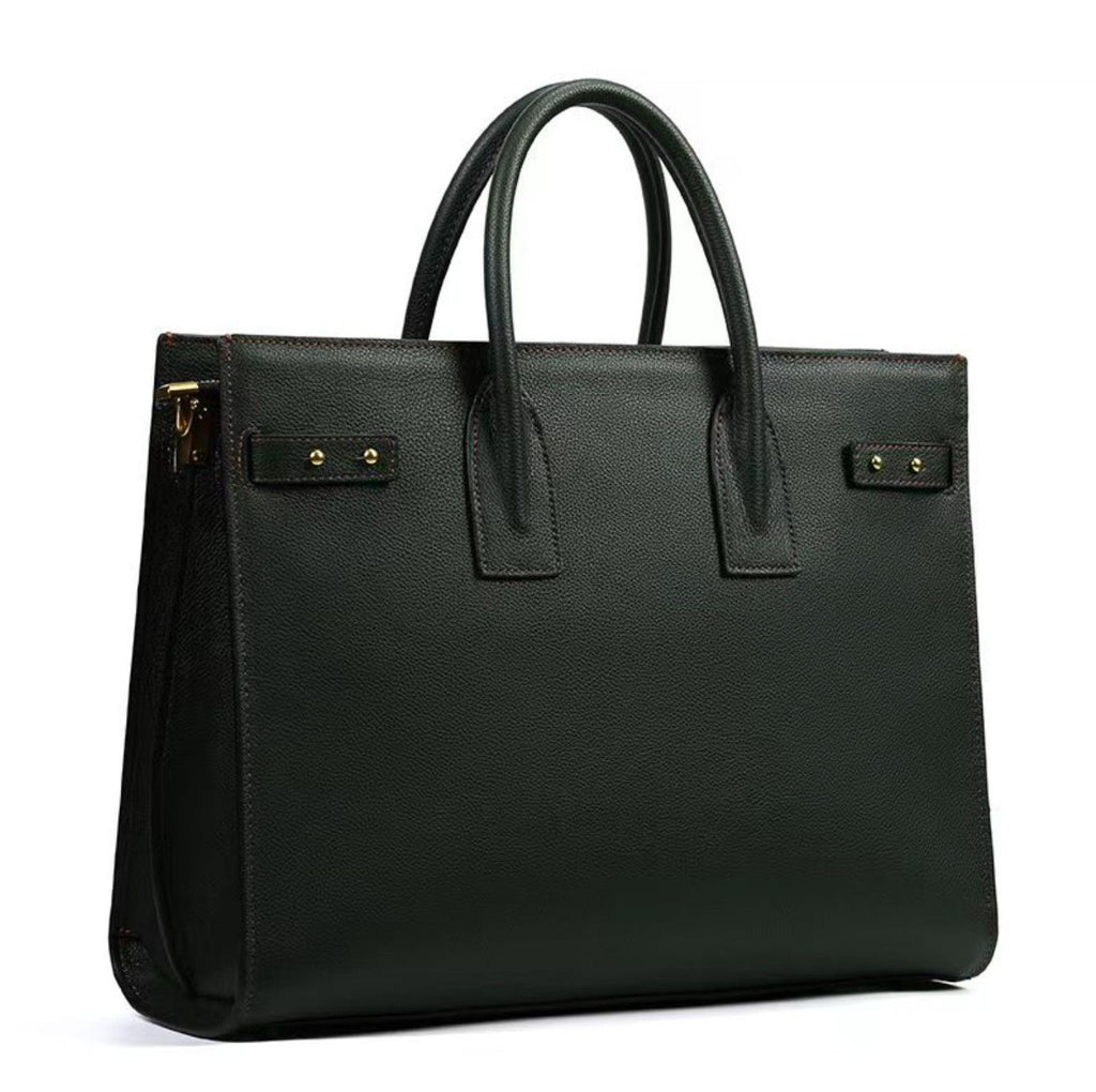 Cặp Da Công Sở Da Bò TOGO Cao Cấp Đựng Laptop & Hồ Sơ SBM396