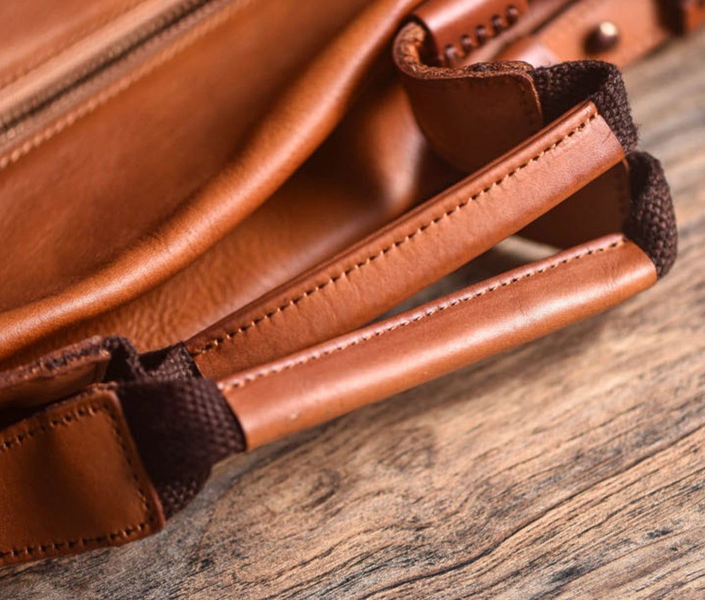 Túi Xách Da Bò VEG Patina Italy Cao Cấp Đa Chức Năng TUDA SBM397