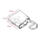 Túi Xách Da Bò VEG Patina Italy Cao Cấp Đa Chức Năng TUDA SBM397