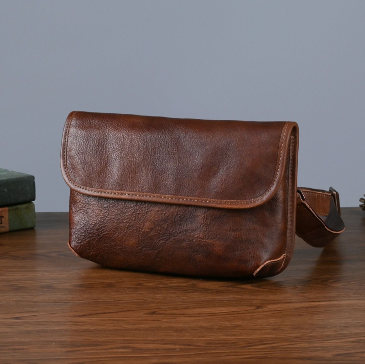 Túi Da Bò VEG Patina Classic TUDA SBM402