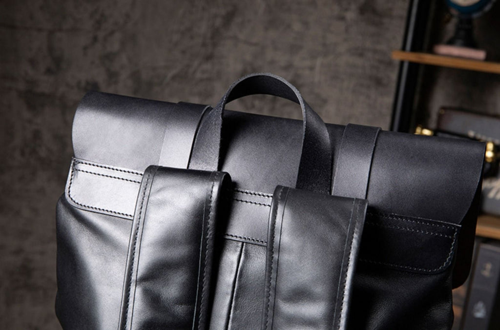 Balo Da Thật Handmade Cao Cấp Dung Tích Lớn TUDA BPL403