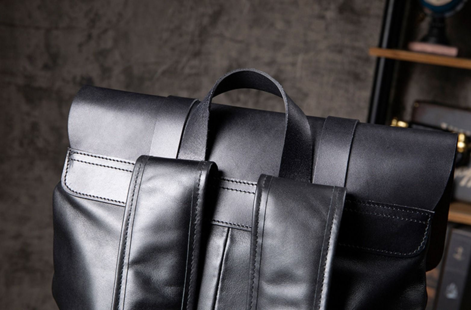 Balo Da Thật Handmade Cao Cấp Dung Tích Lớn TUDA BPL403