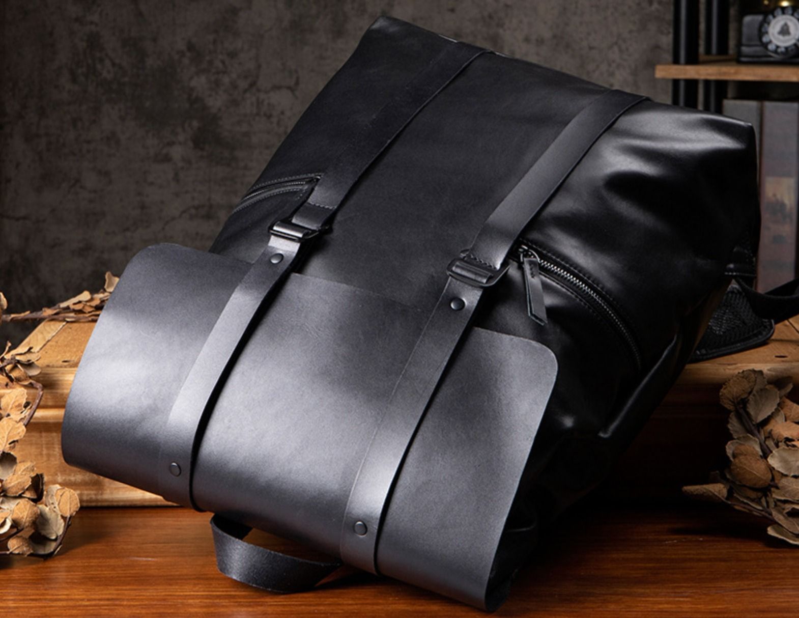 Balo Da Thật Handmade Cao Cấp Dung Tích Lớn TUDA BPL403