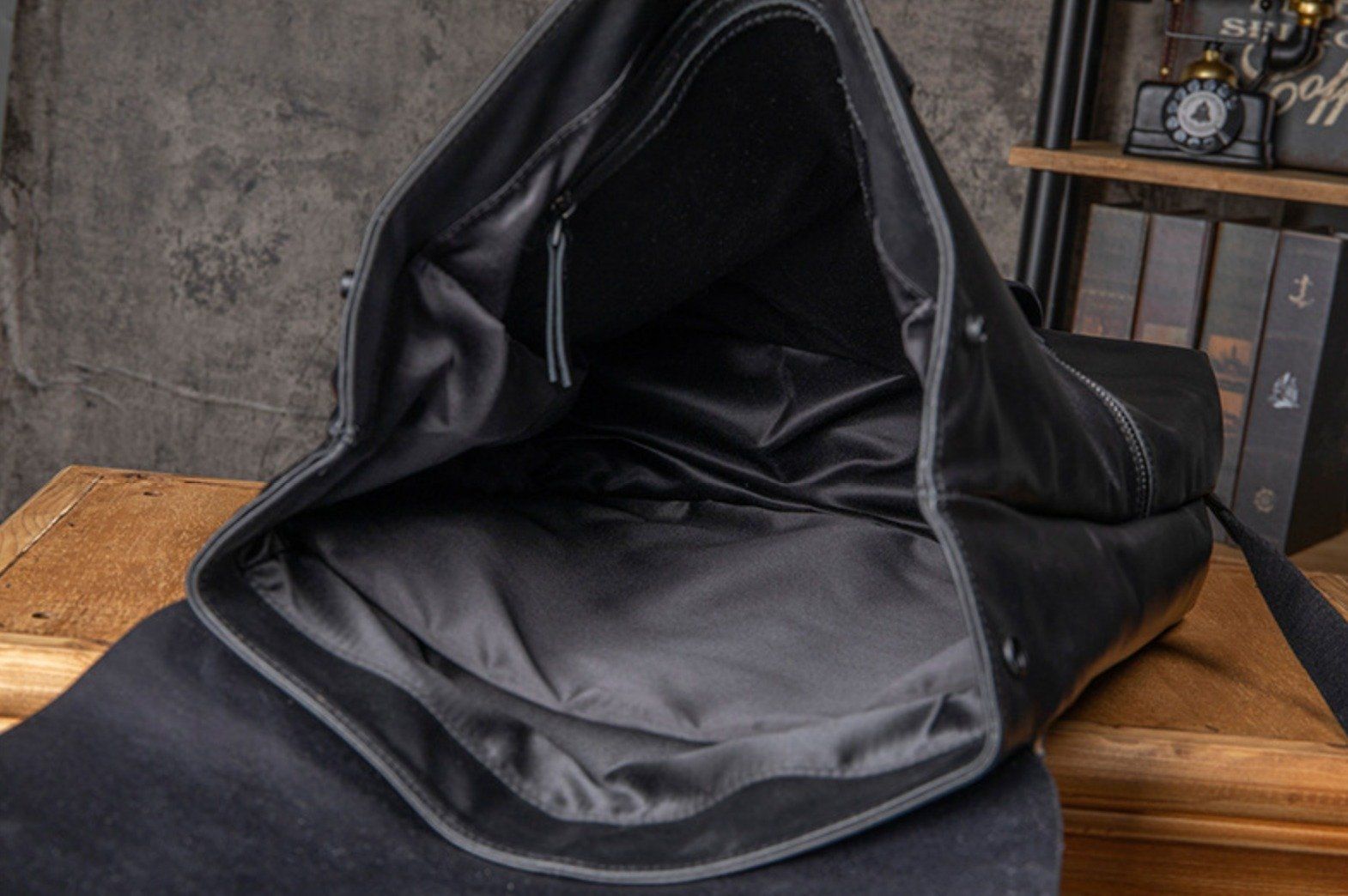 Balo Da Thật Handmade Cao Cấp Dung Tích Lớn TUDA BPL403