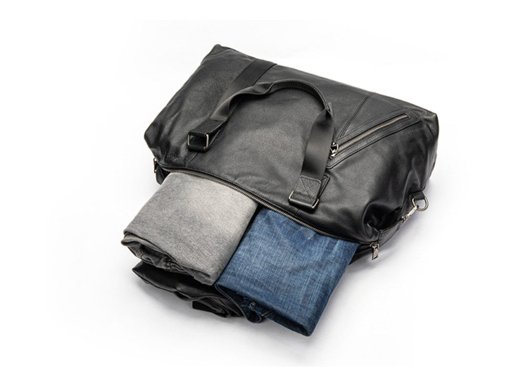 Túi Xách Du Lịch Da Thật VEG Patina Ý Nhập Khẩu TUDA TBL404