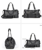 Túi Xách Du Lịch Da Thật VEG Patina Ý Nhập Khẩu TUDA TBL404