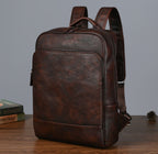 Balo Da Bò VEG Patina Ý Cao Cấp Đựng Laptop & Du Lịch Đa Chức Năng BPL381