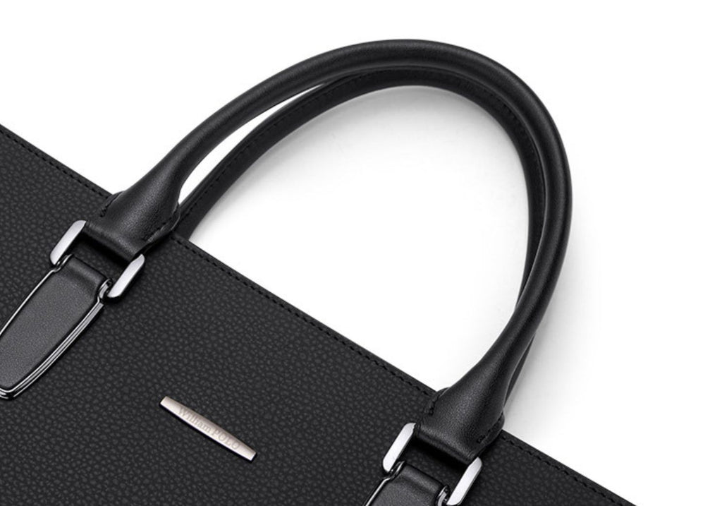 Cặp Da Công Sở Cao Cấp William POLO Đựng Laptop & Hồ Sơ SBM405