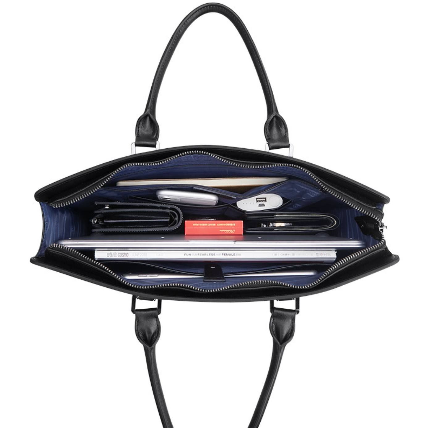 Cặp Da Công Sở Cao Cấp William POLO Đựng Laptop & Hồ Sơ SBM405