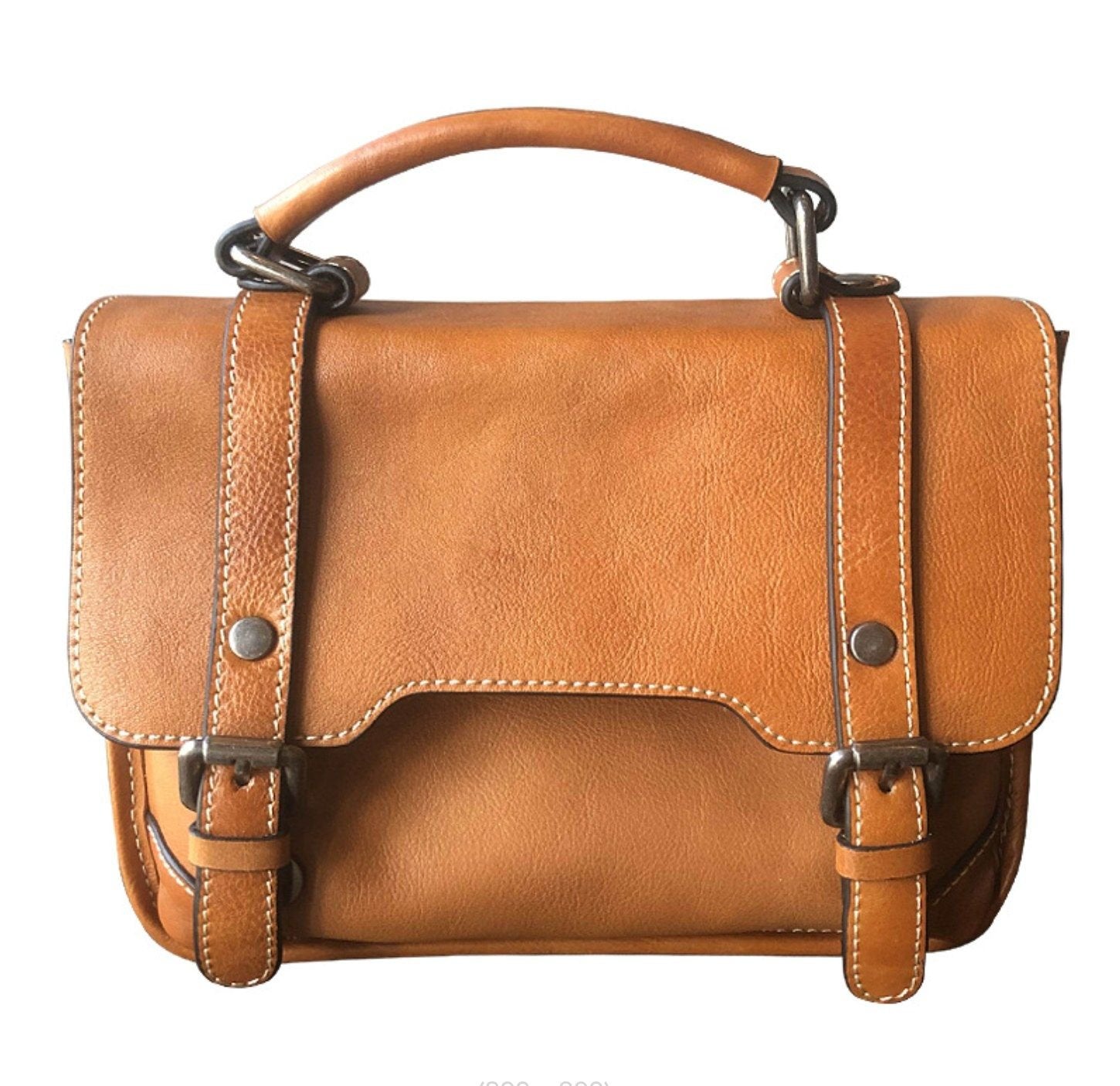 Túi Da Thật Handmade VEG Patina Đựng iPad RETRO TUDA SBM406