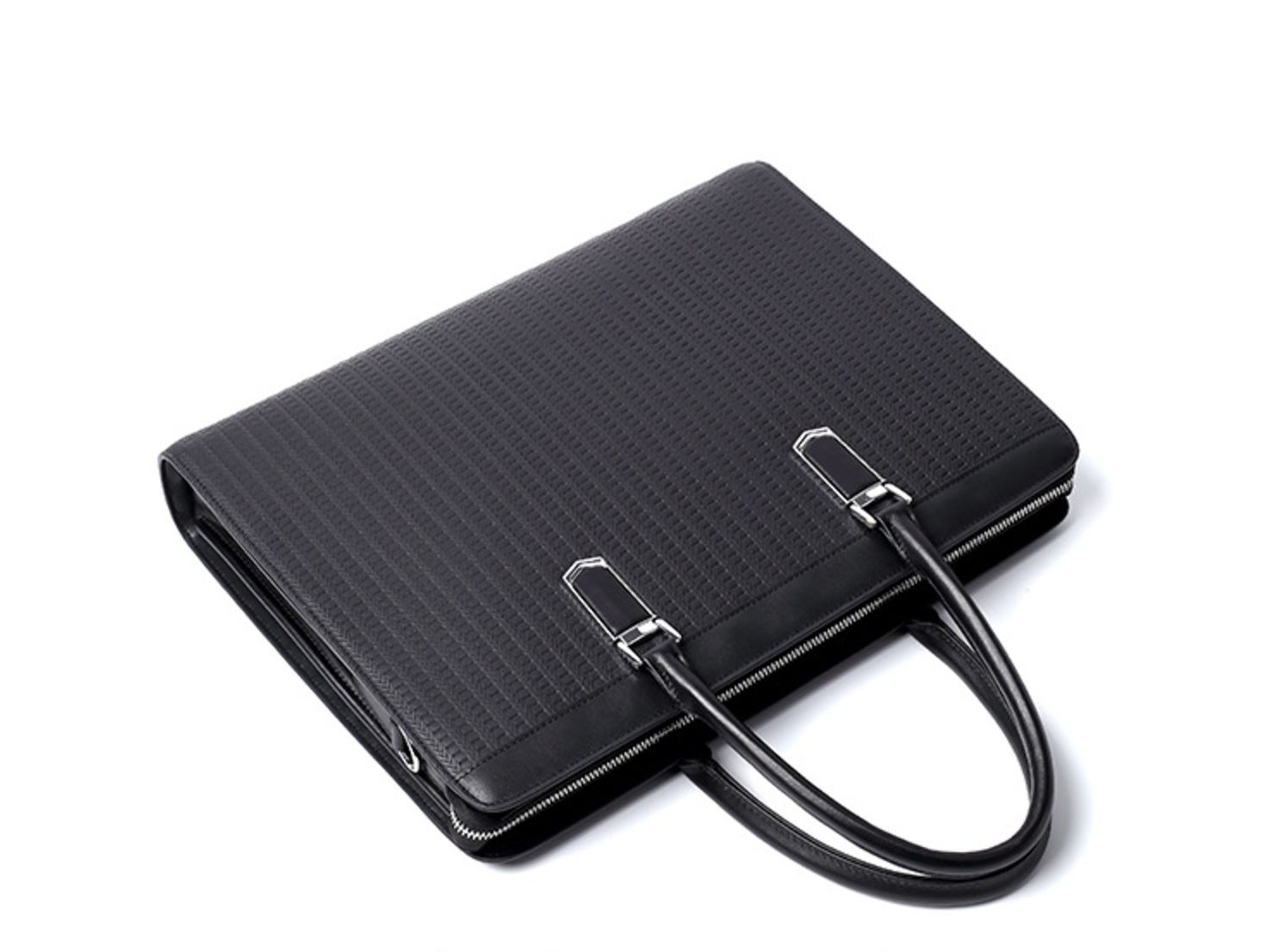 Cặp Da TAIGA Cao Cấp Khóa Số Đựng Laptop & Hồ Sơ TUDA SBM407