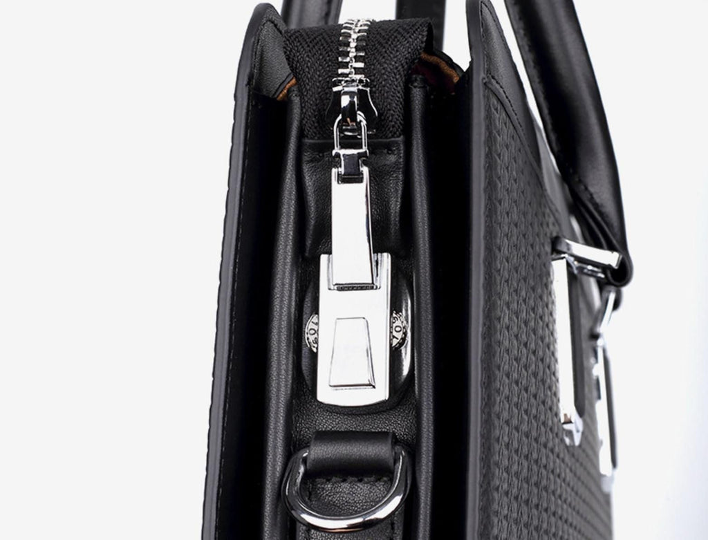 Cặp Da TAIGA Cao Cấp Khóa Số Đựng Laptop & Hồ Sơ TUDA SBM407