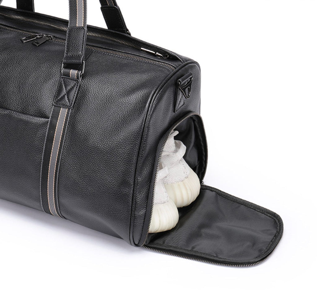 Túi Du Lịch Da Thật Xách Tay & Đeo Chéo VINTAGE TUDA TBL411