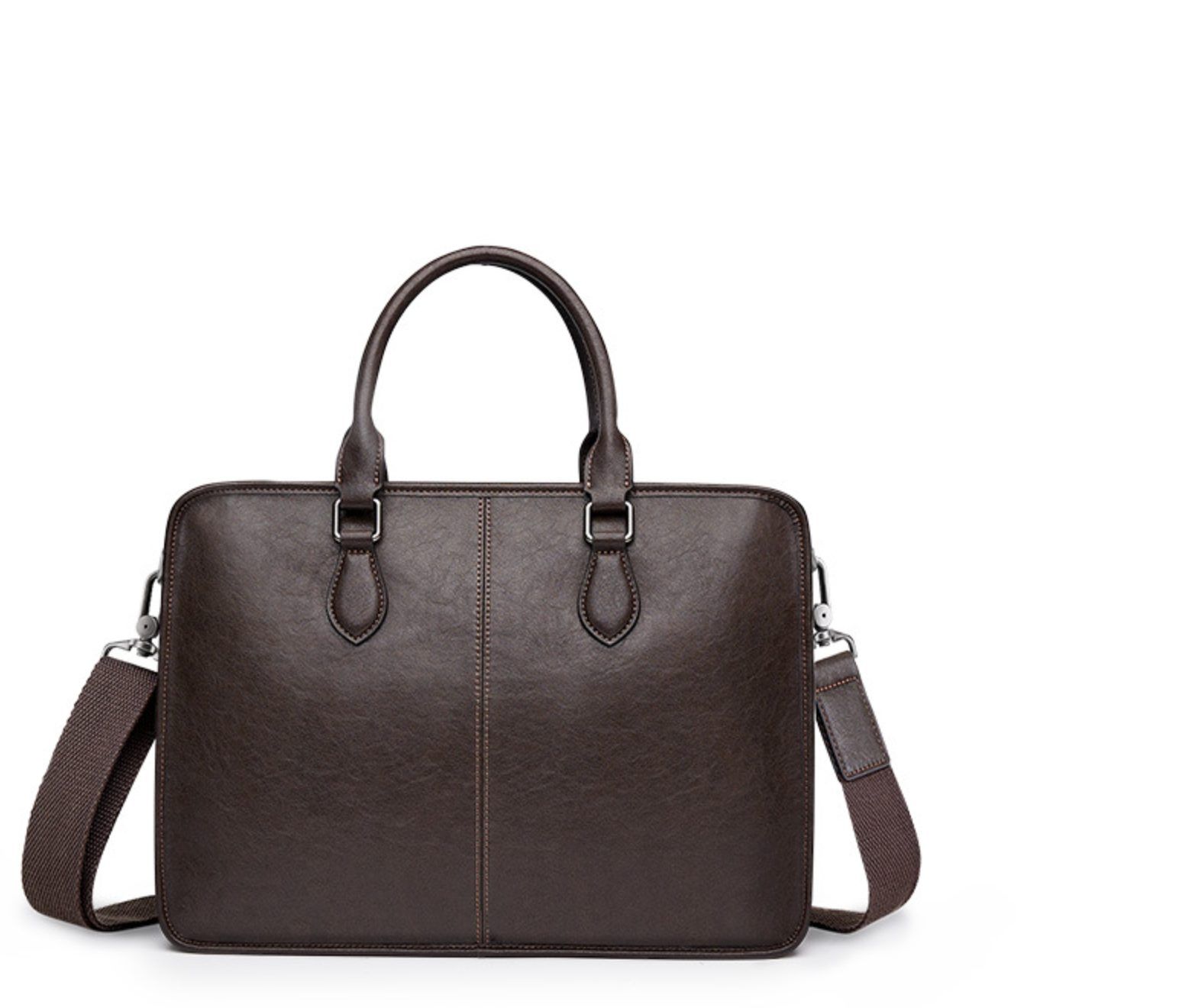 Cặp Da Thật VEG Patina Cao Cấp William POLO Đựng Laptop & Hồ Sơ TUDA SBM412