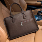 Cặp Da Thật VEG Patina Cao Cấp William POLO Đựng Laptop & Hồ Sơ TUDA SBM412