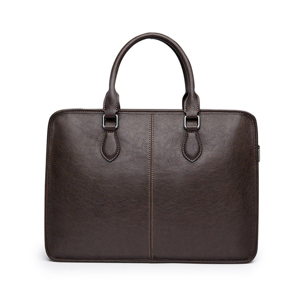 Cặp Da Thật VEG Patina Cao Cấp William POLO Đựng Laptop & Hồ Sơ TUDA SBM412