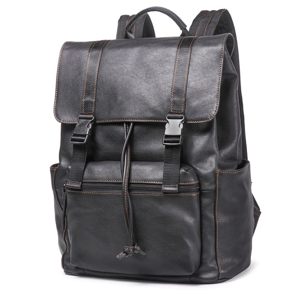 Balo Da Bò Thật VINTAGE Phong Cách Âu Mỹ Đa Chức Năng TUDA BPL385