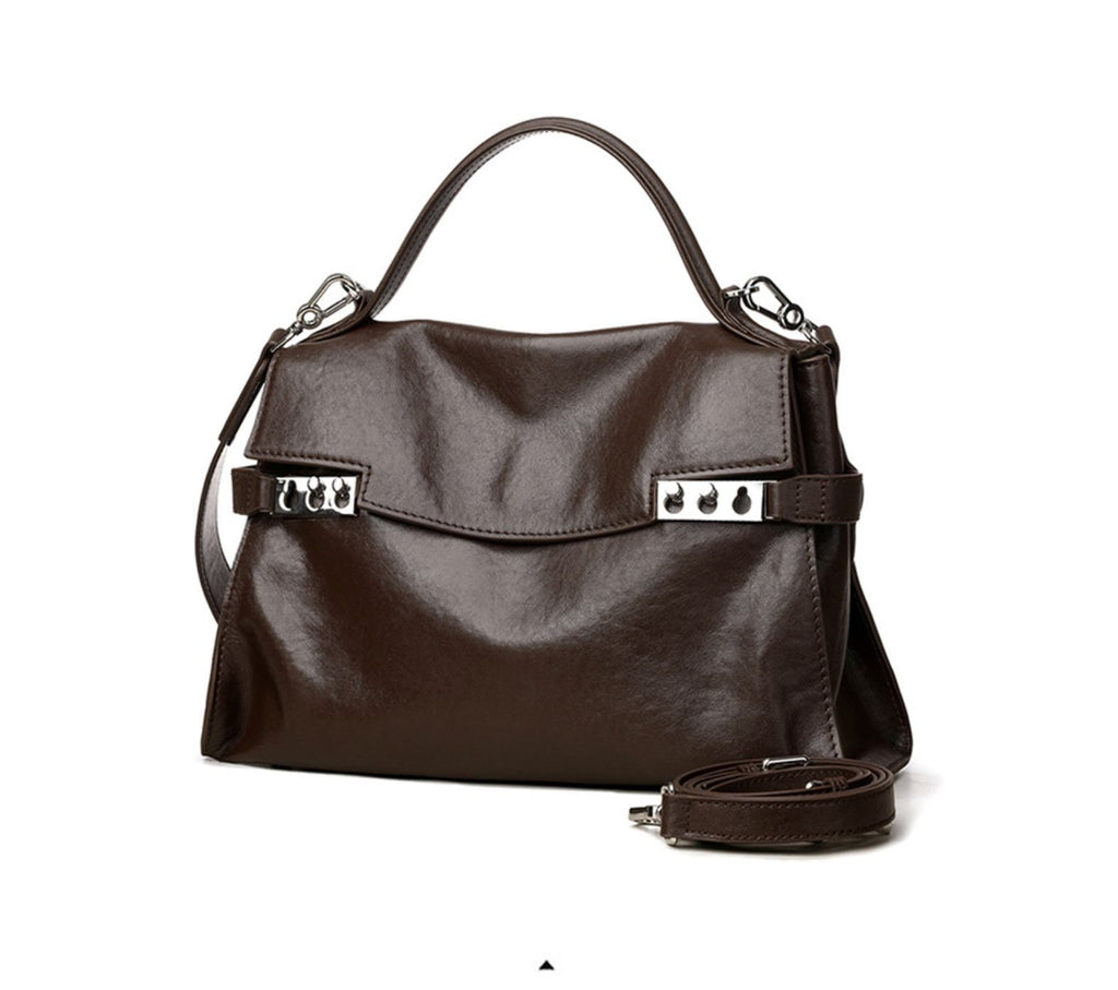 Túi Xách Nữ Công Sở Da Thật CCAMO RETRO Phong Cách Sang Trọng TUDA SBM414