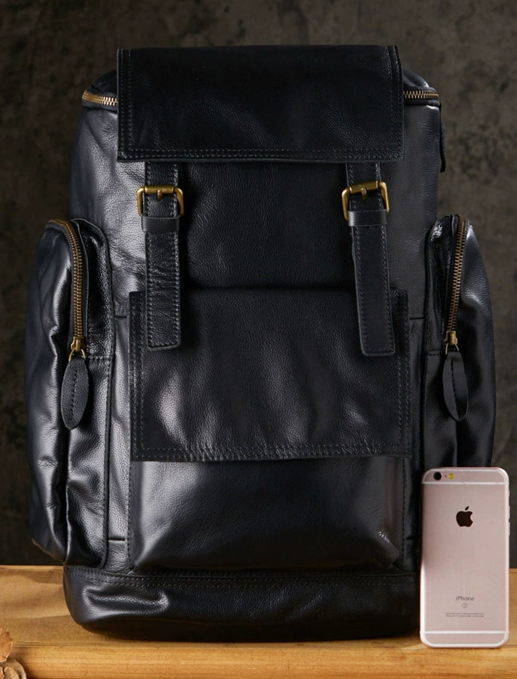 Balo Da Bò Thật VINTAGE Phong Cách Công Sở & Du Lịch Đa Chức Năng TUDA BPL415