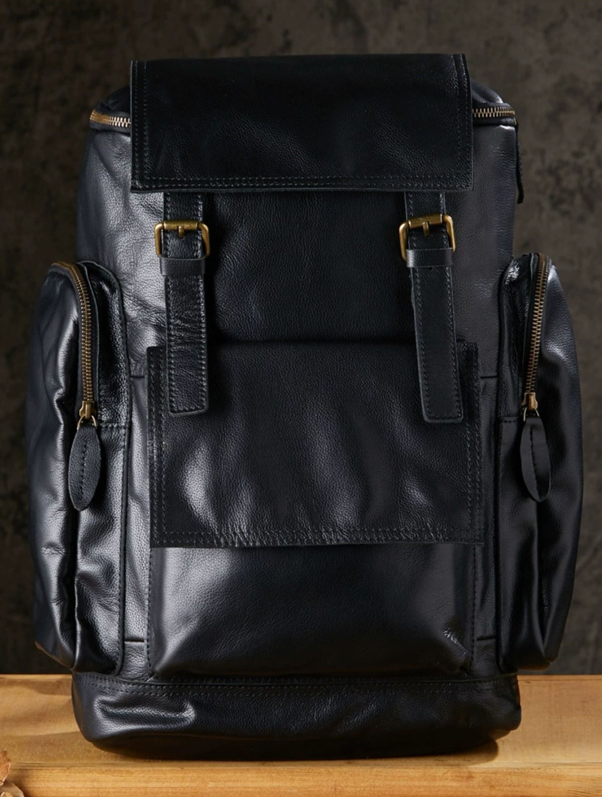 Balo Da Bò Thật VINTAGE Phong Cách Công Sở & Du Lịch Đa Chức Năng TUDA BPL415