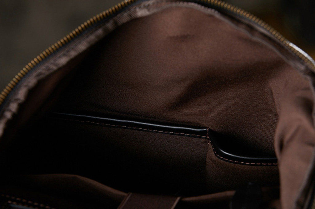 Balo Da Bò Thật VINTAGE Phong Cách Công Sở & Du Lịch Đa Chức Năng TUDA BPL415