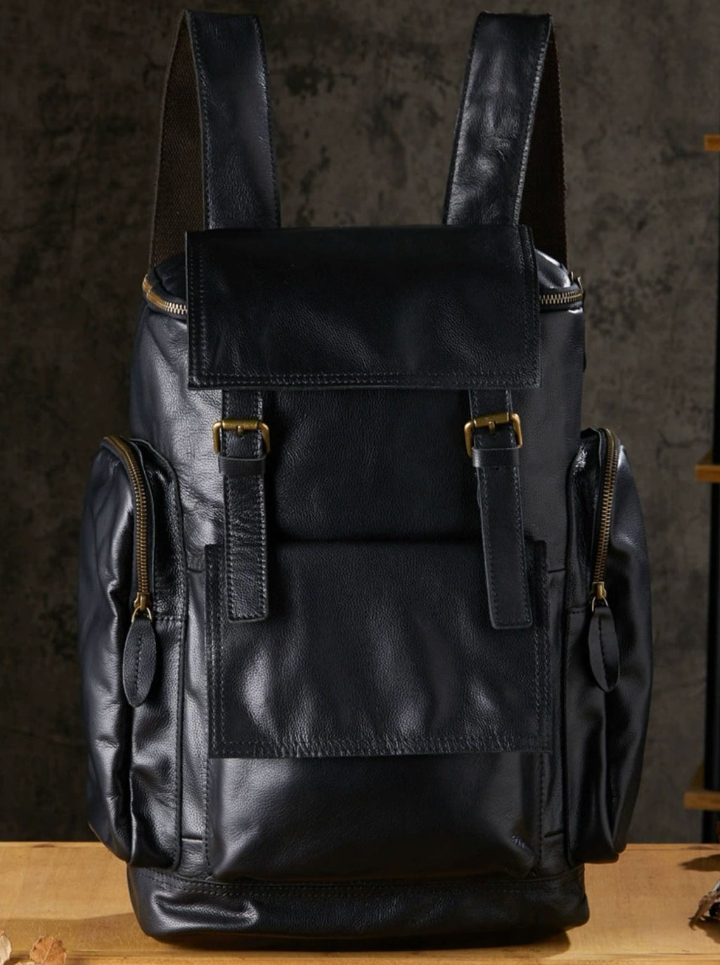 Balo Da Bò Thật VINTAGE Phong Cách Công Sở & Du Lịch Đa Chức Năng TUDA BPL415