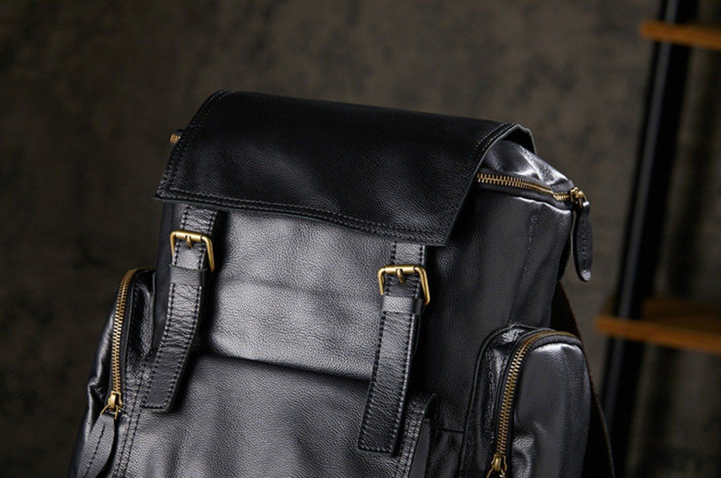 Balo Da Bò Thật VINTAGE Phong Cách Công Sở & Du Lịch Đa Chức Năng TUDA BPL415