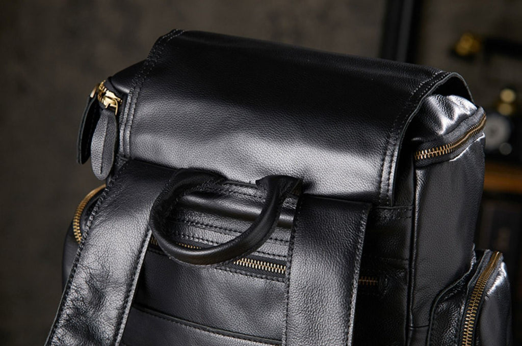 Balo Da Bò Thật VINTAGE Phong Cách Công Sở & Du Lịch Đa Chức Năng TUDA BPL415