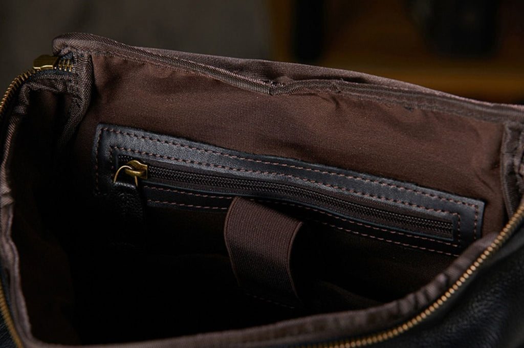 Balo Da Bò Thật VINTAGE Phong Cách Công Sở & Du Lịch Đa Chức Năng TUDA BPL415