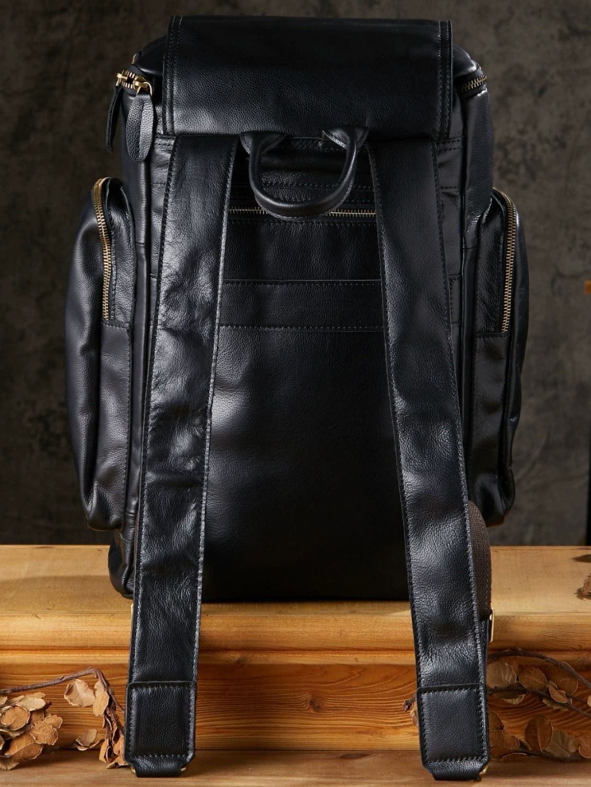 Balo Da Bò Thật VINTAGE Phong Cách Công Sở & Du Lịch Đa Chức Năng TUDA BPL415