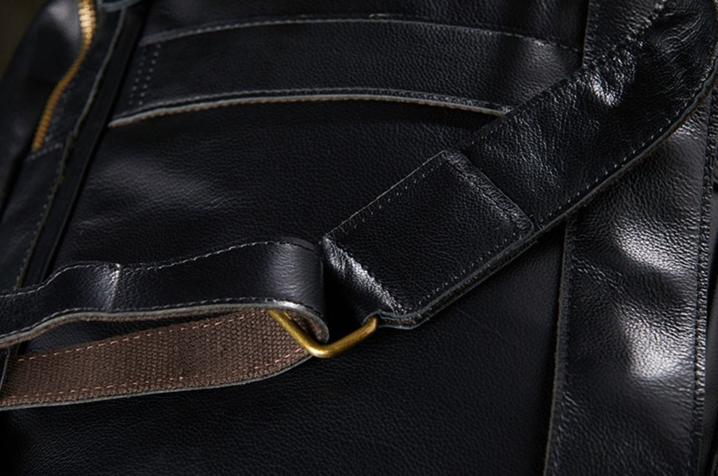 Balo Da Bò Thật VINTAGE Phong Cách Công Sở & Du Lịch Đa Chức Năng TUDA BPL415