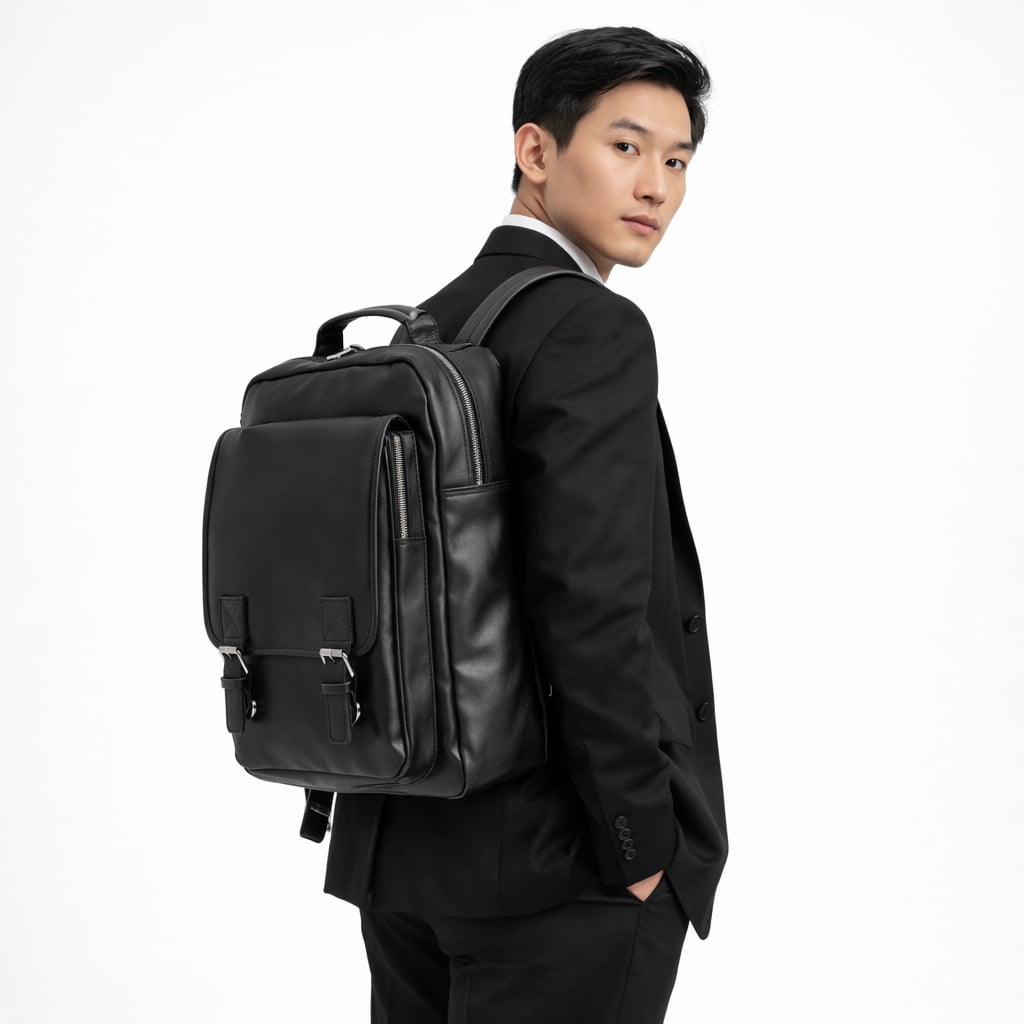 Balo Da Bò Thật VINTAGE Phong Cách Doanh Nhân Đa Chức Năng TUDA BPL304