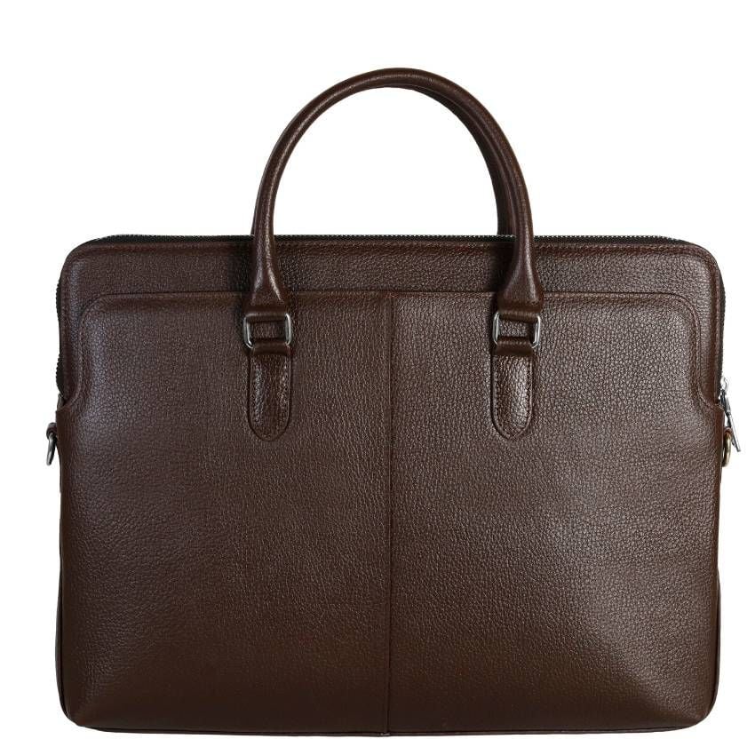 Cặp Da Bò Hạt Italy Handmade Công Sở & Doanh Nhân Phong Cách Sang Trọng TUDA SBM423