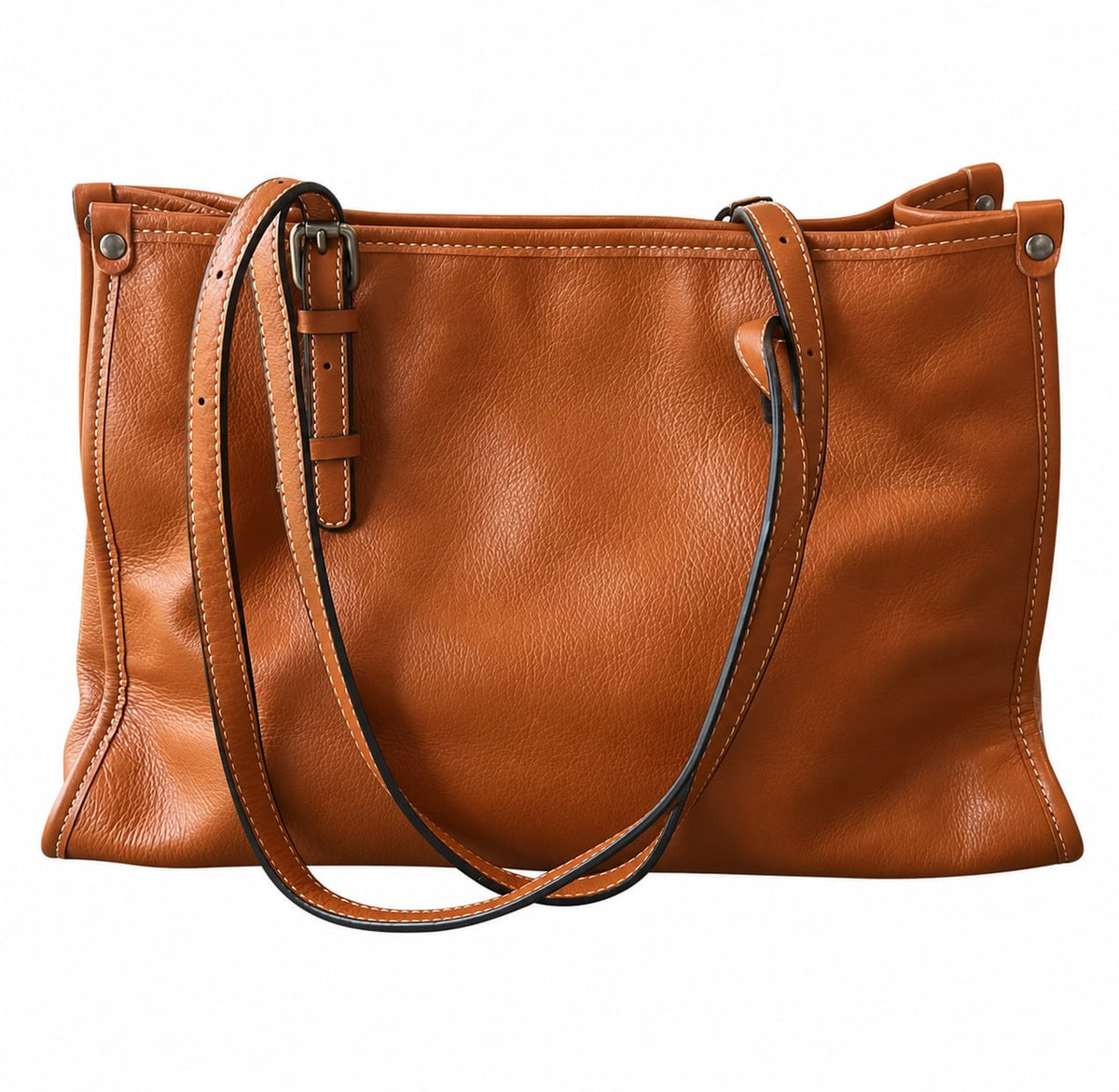 Túi TOTE Da Thật VINTAGE Dành Cho Nữ , Đa Năng Xách Tay & Công Sở SBM435
