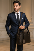 Cặp Da Công Sở Da Bò Sáp Đựng Laptop RETRO SBM272