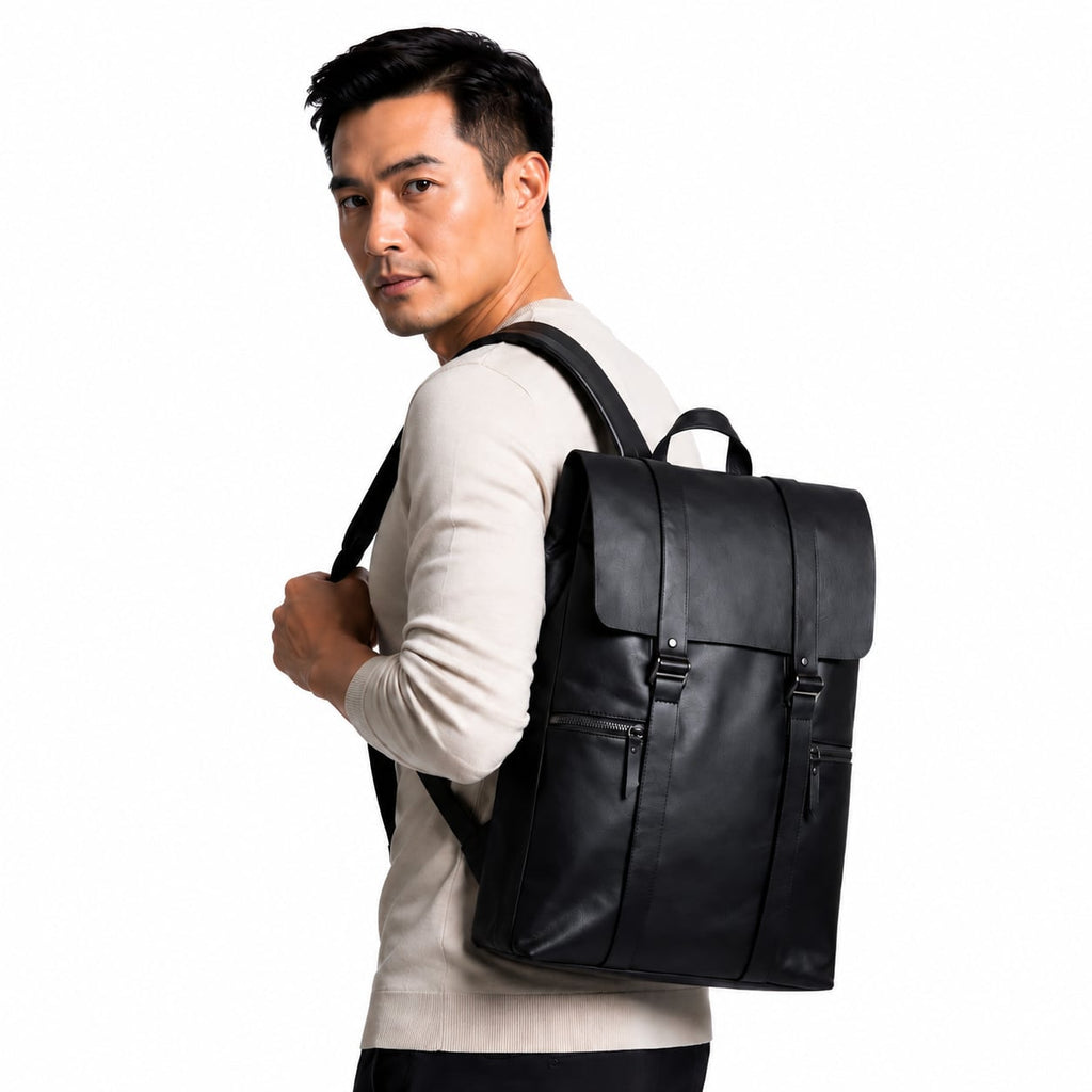 Balo Da Thật Handmade Cao Cấp Dung Tích Lớn TUDA BPL403